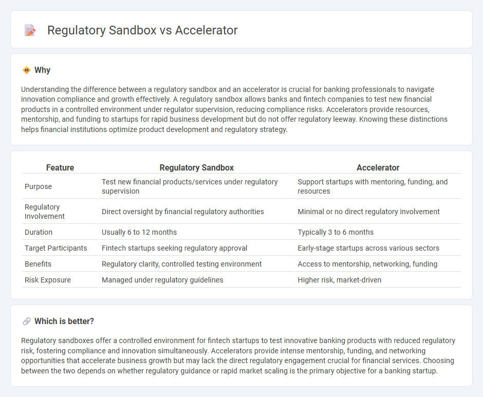 Regulatory Sandbox vs Accelerator in Banking