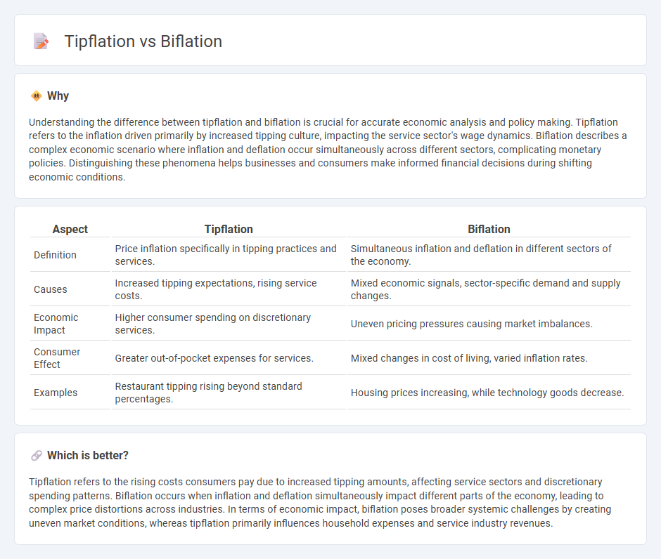 Tipflation vs Biflation in Economy