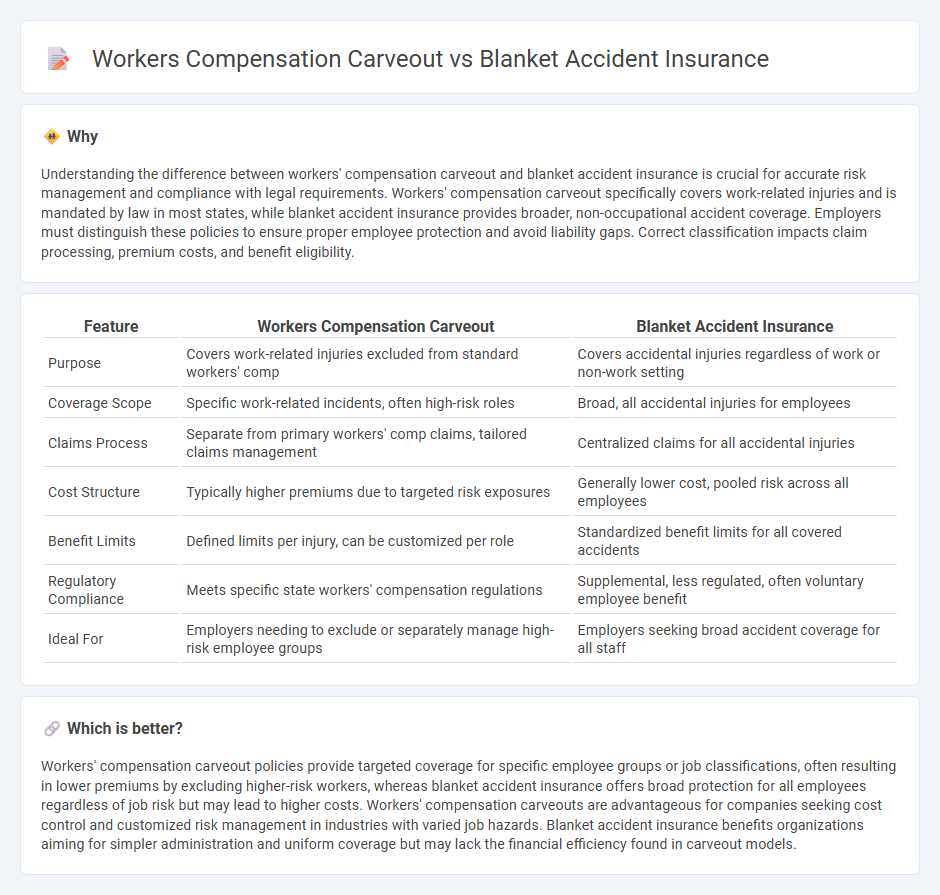 Workers Compensation Carveout vs Blanket Accident Insurance in Insurance