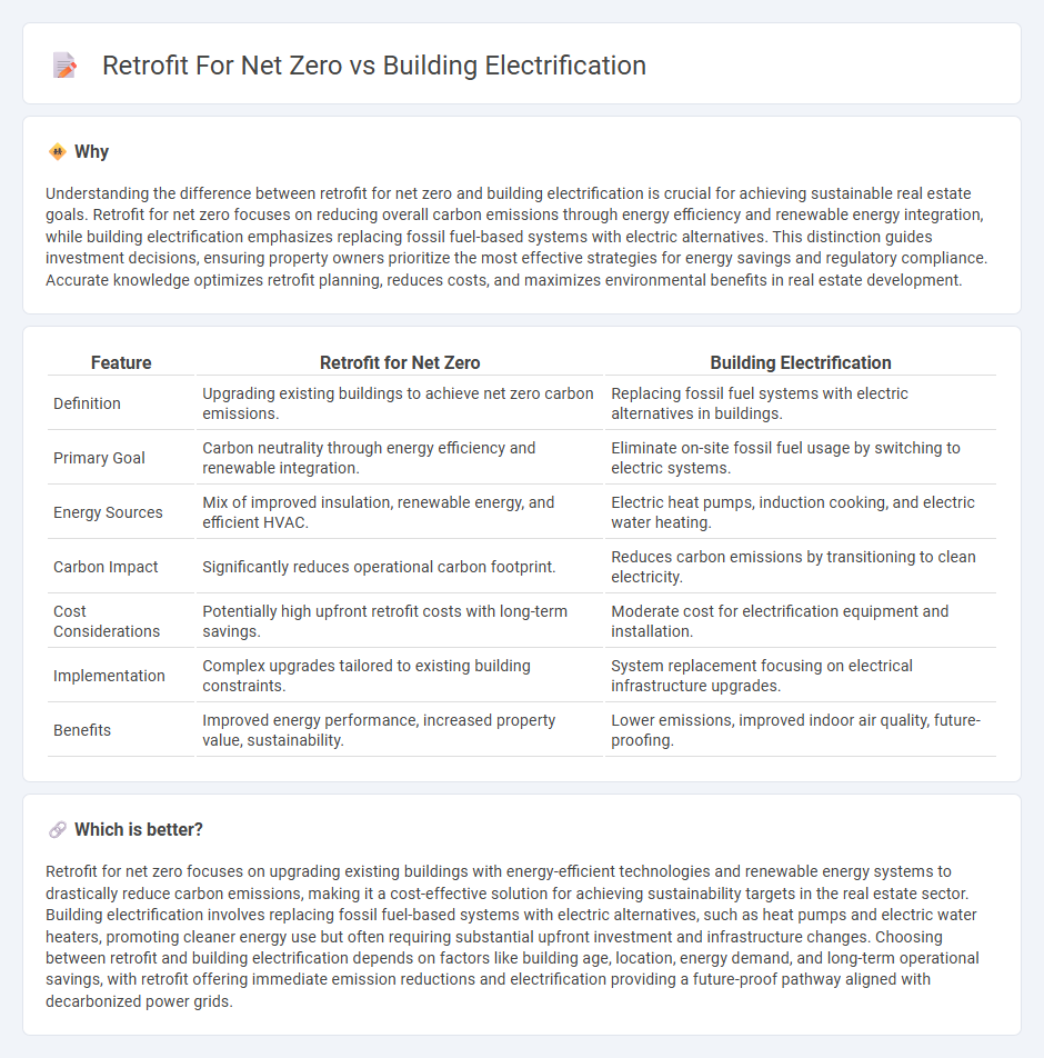 Retrofit For Net Zero vs Building Electrification in Real Estate