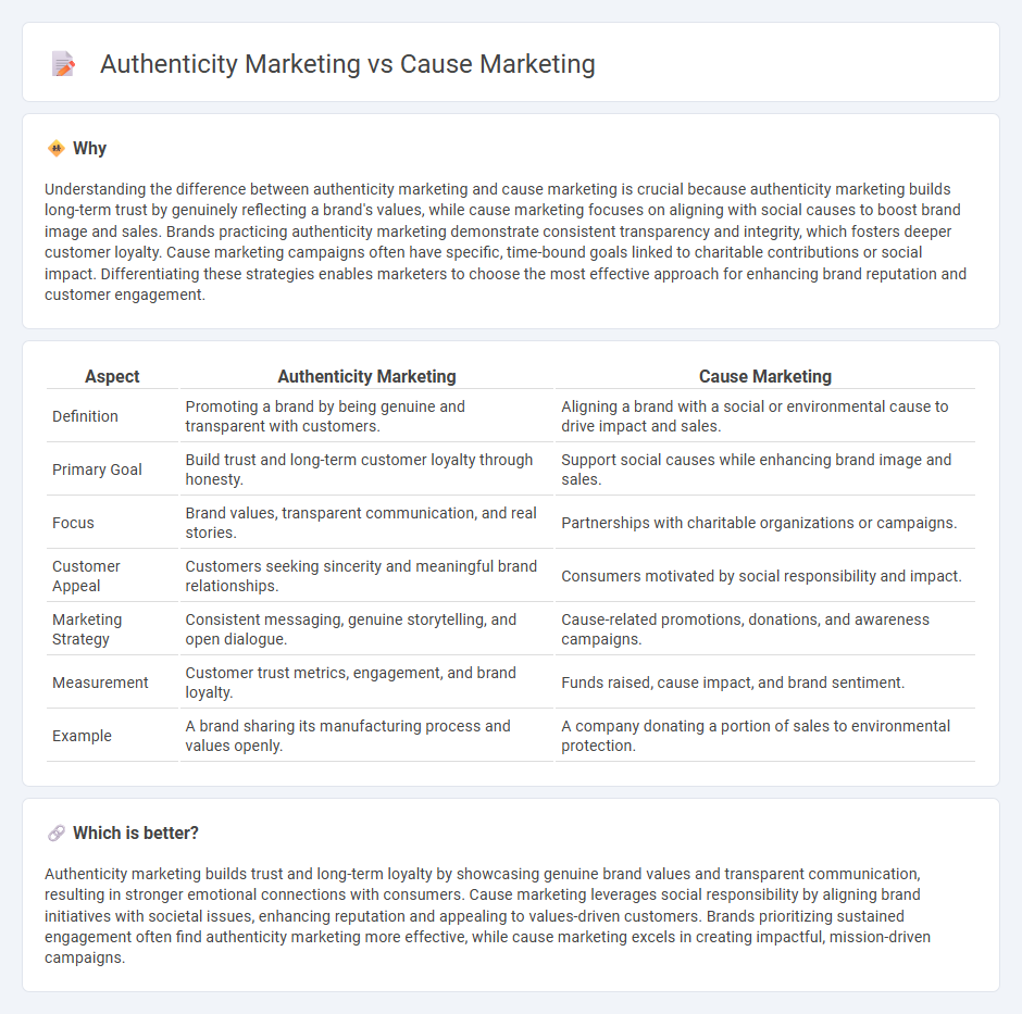 Authenticity Marketing vs Cause Marketing in Marketing