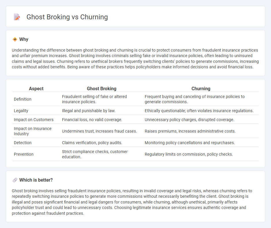 Ghost Broking vs Churning in Insurance