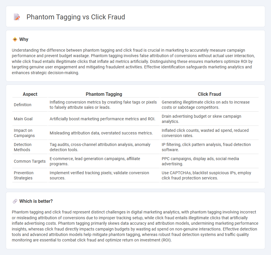 Phantom Tagging vs Click Fraud in Marketing