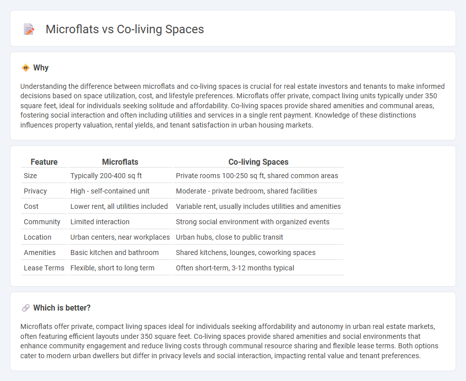 Microflats vs Co-Living Spaces in Real Estate