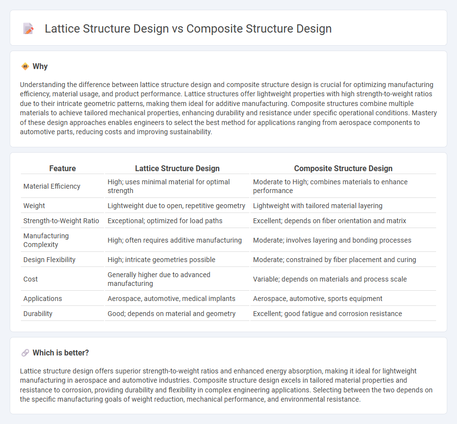 Lattice Structure Design vs Composite Structure Design in Manufacturing