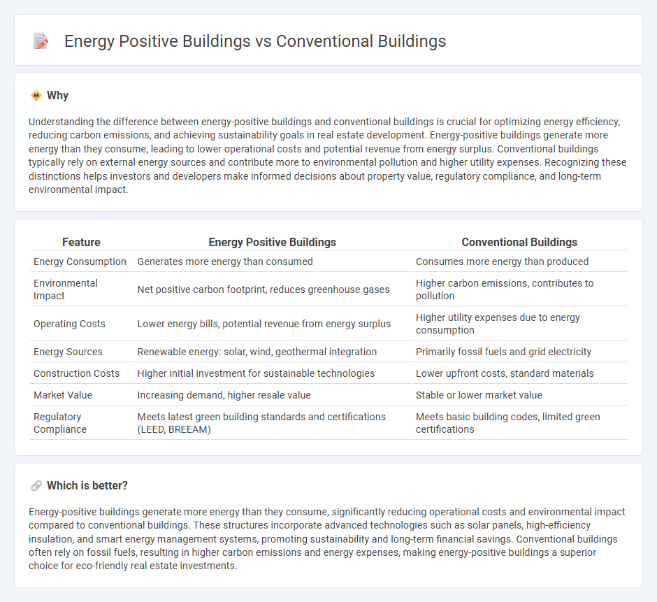 Energy Positive Buildings vs Conventional Buildings in Real Estate