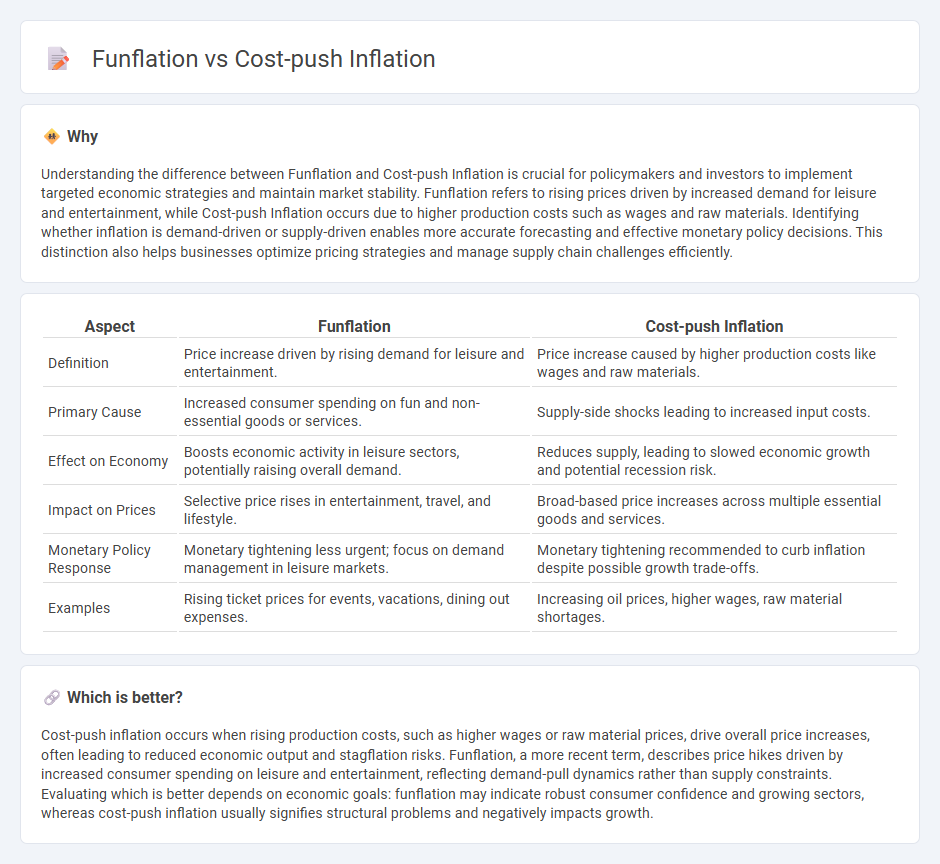 Funflation vs Cost-Push Inflation in Economy