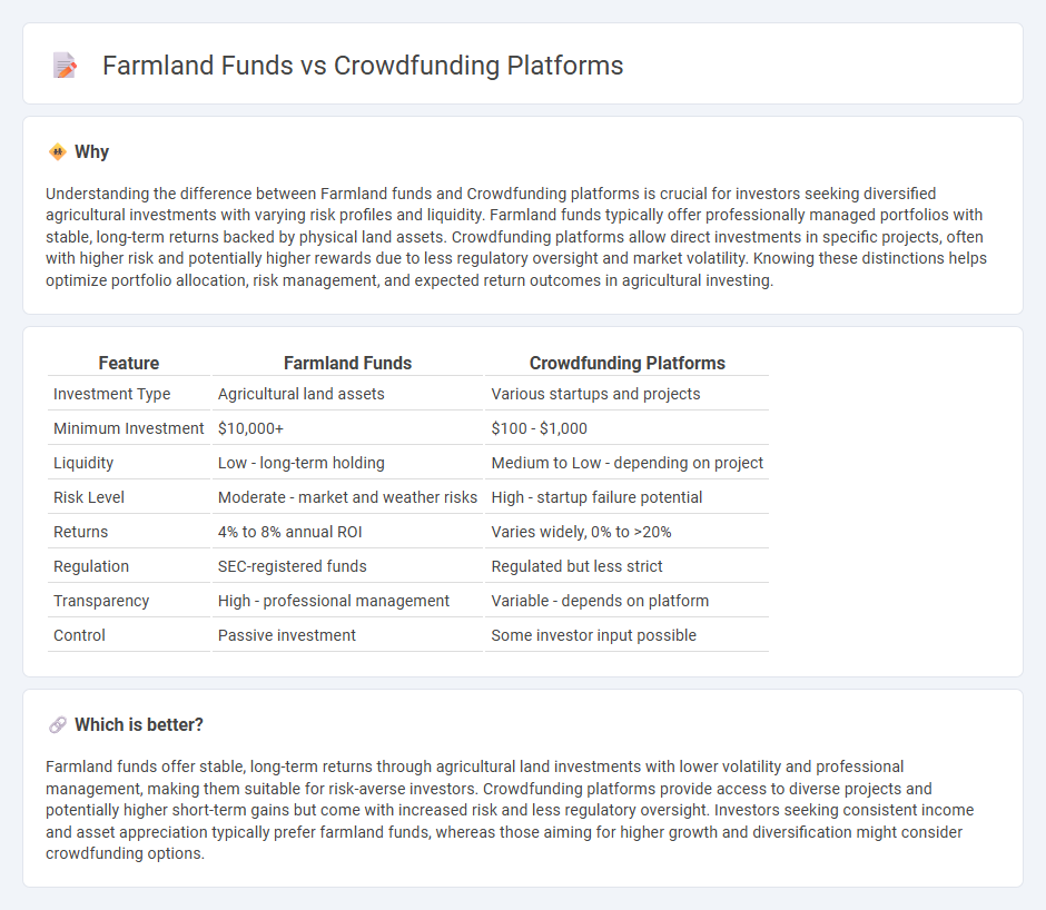 Farmland Funds vs Crowdfunding Platforms in Investment