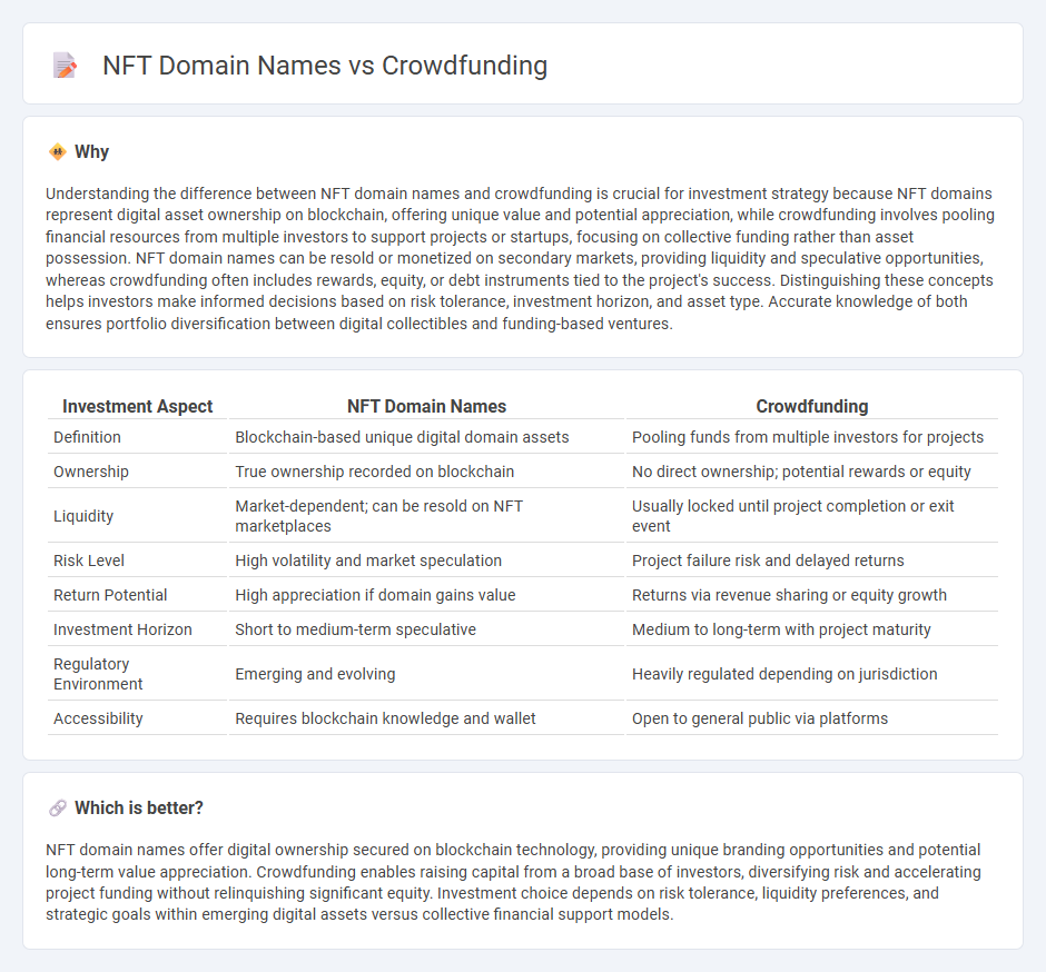 Nft Domain Names vs Crowdfunding in Investment