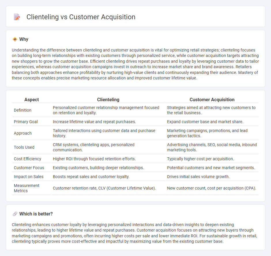 Clienteling vs Customer Acquisition in Retail