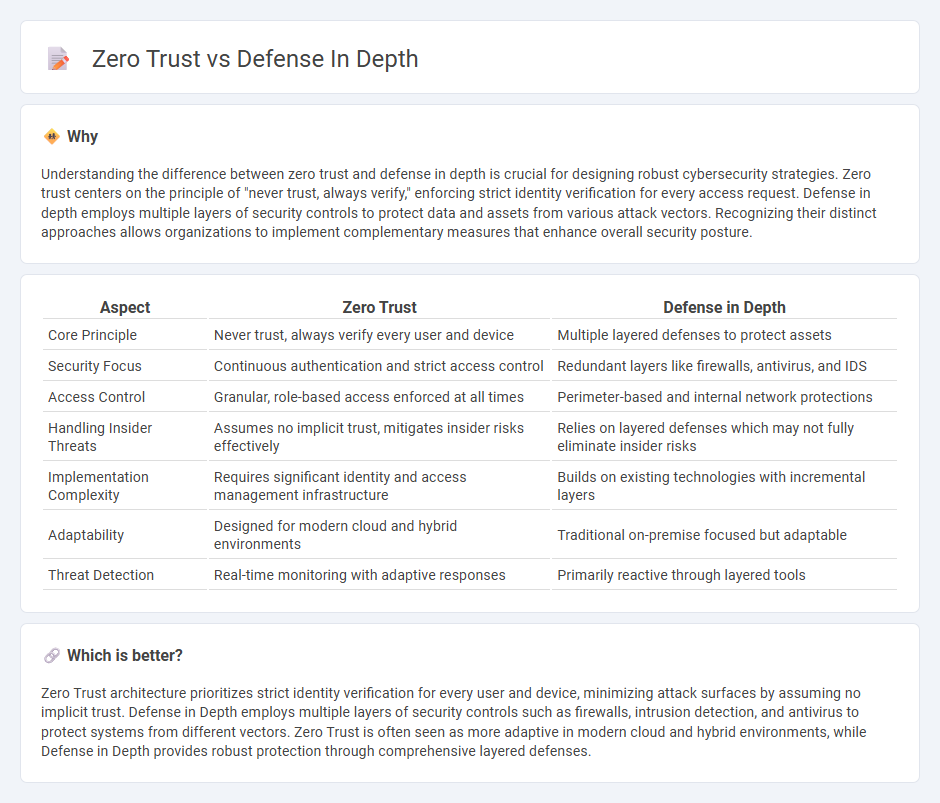 Zero Trust vs Defense In Depth in Technology