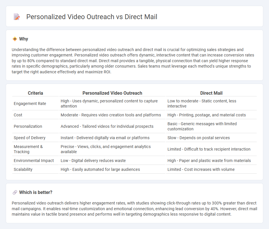 Personalized Video Outreach vs Direct Mail in Sales