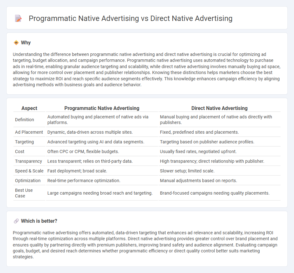 Programmatic Native Advertising vs Direct Native Advertising in Marketing