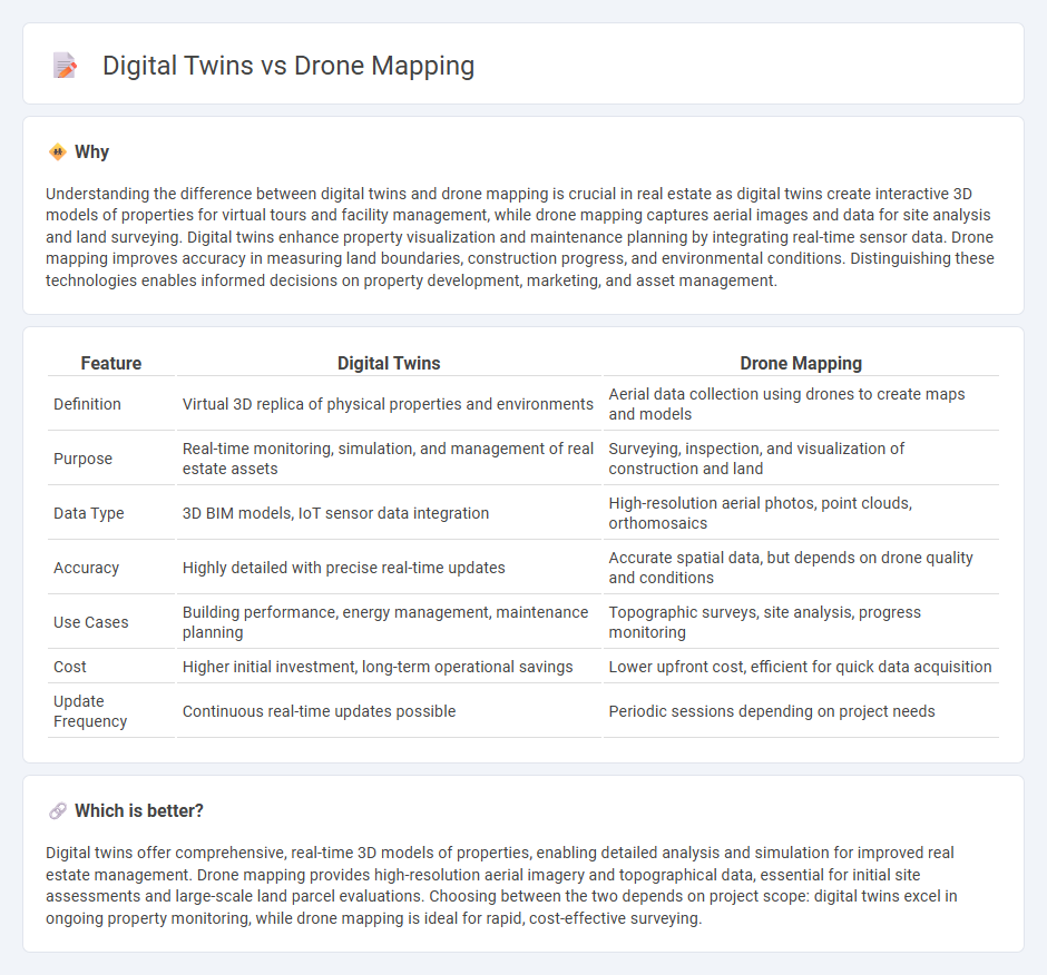Digital Twins vs Drone Mapping in Real Estate