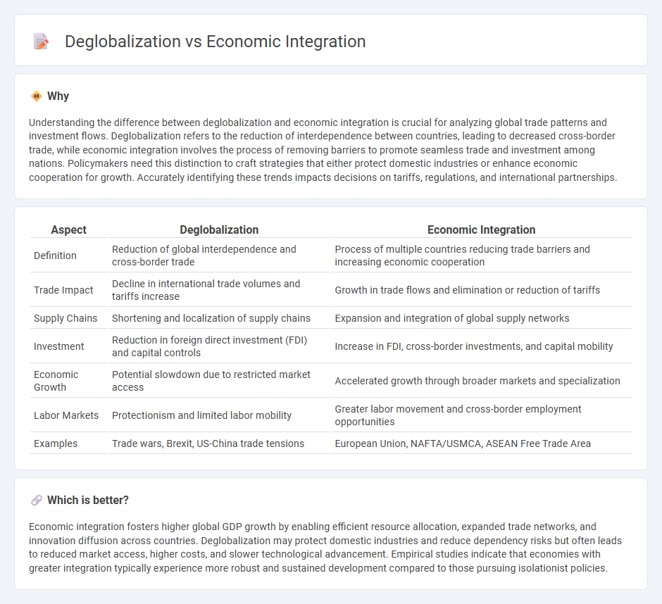 Deglobalization vs Economic Integration in Economy
