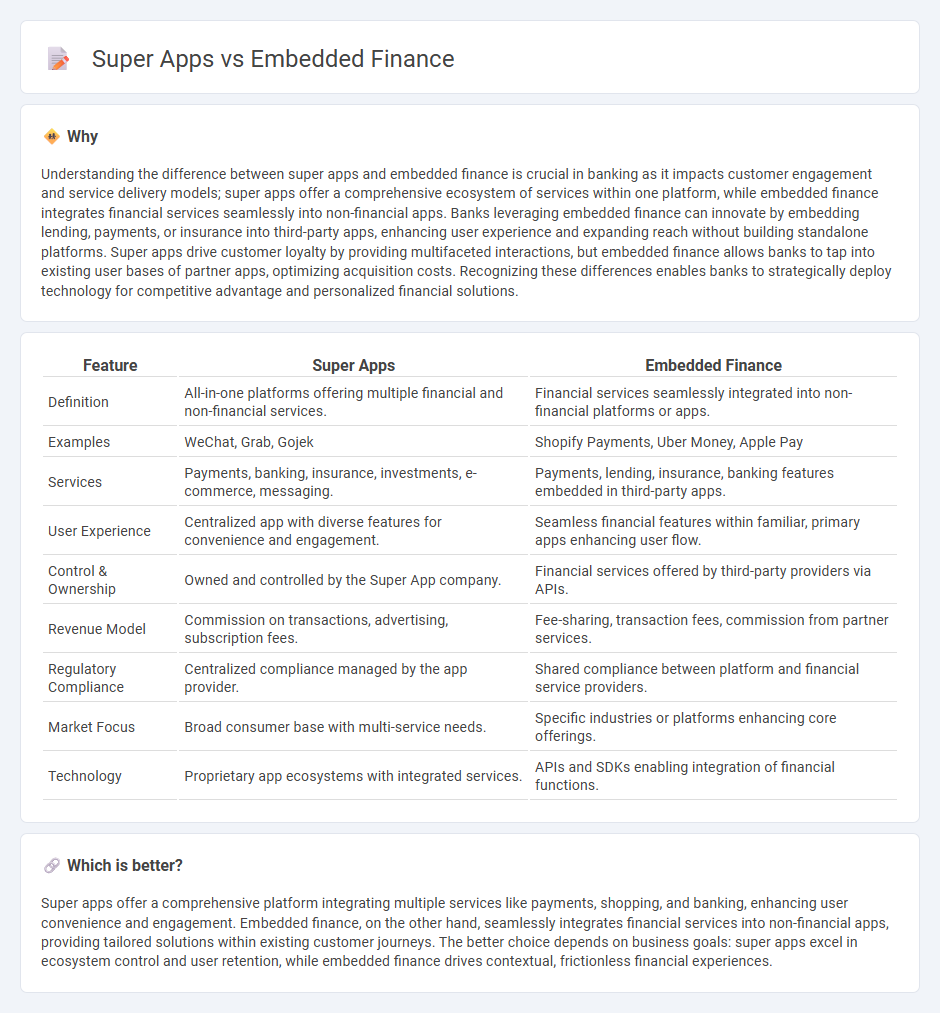 Super Apps vs Embedded Finance in Banking