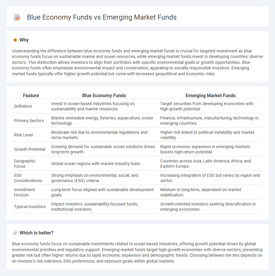 Blue Economy Funds vs Emerging Market Funds in Investment