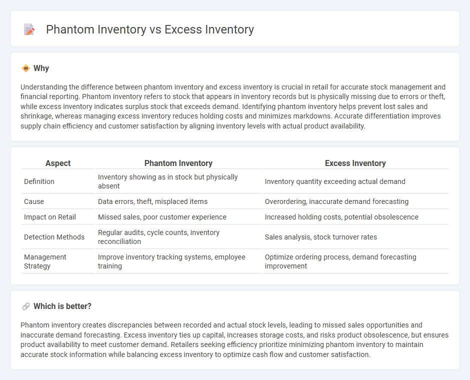 Phantom Inventory vs Excess Inventory in Retail