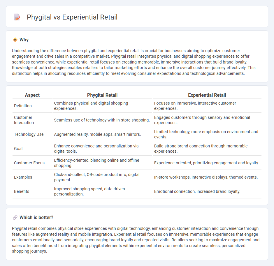 Phygital vs Experiential Retail in Retail