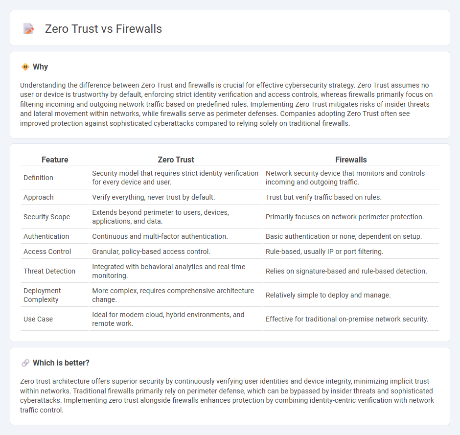 Zero Trust vs Firewalls in Technology