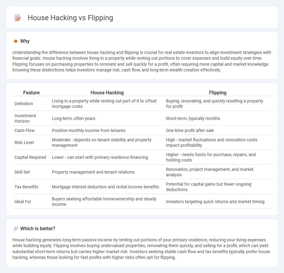House Hacking vs Flipping in Real Estate