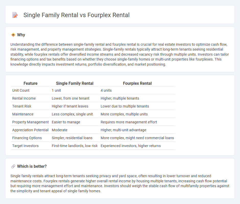 Single Family Rental vs Fourplex Rental in Real Estate