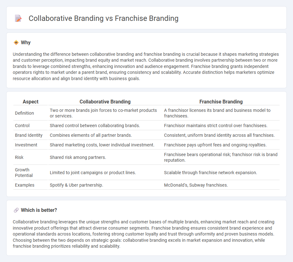 Collaborative Branding vs Franchise Branding in Marketing
