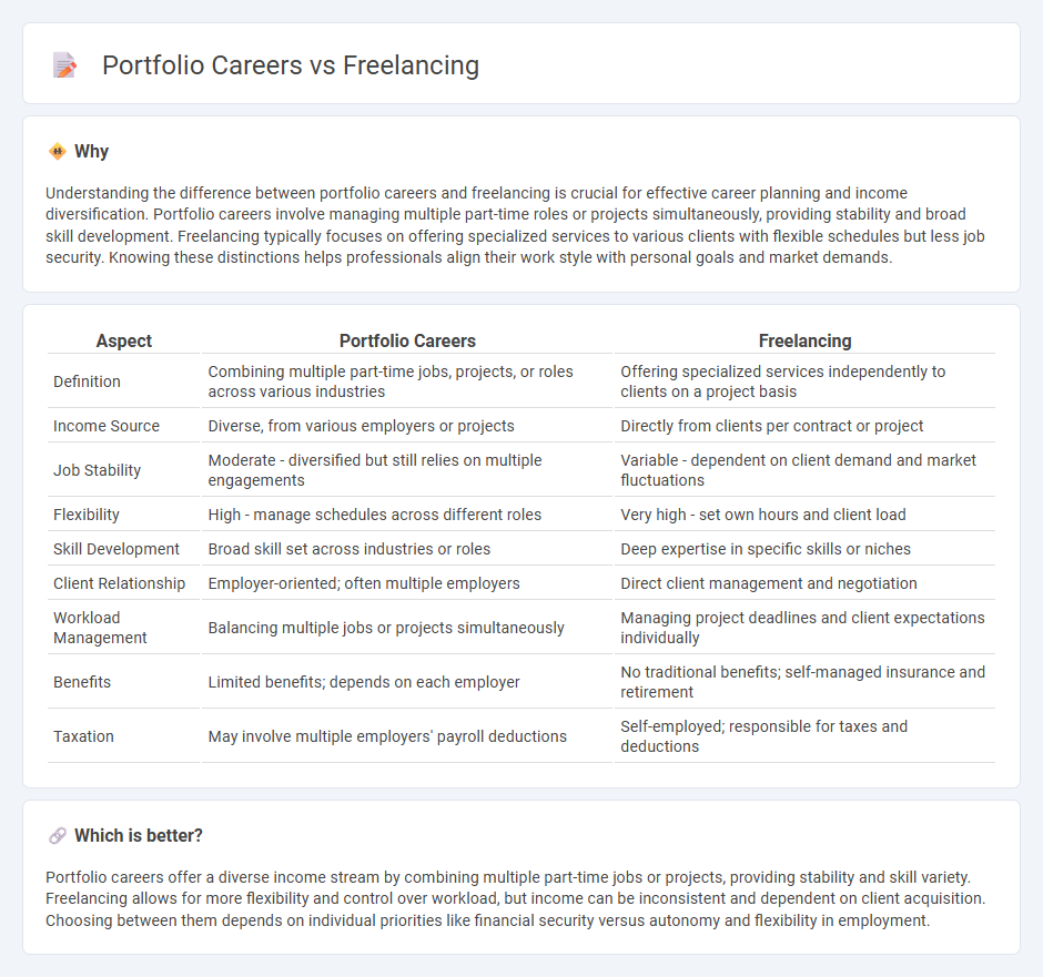 Portfolio Careers vs Freelancing in Employment