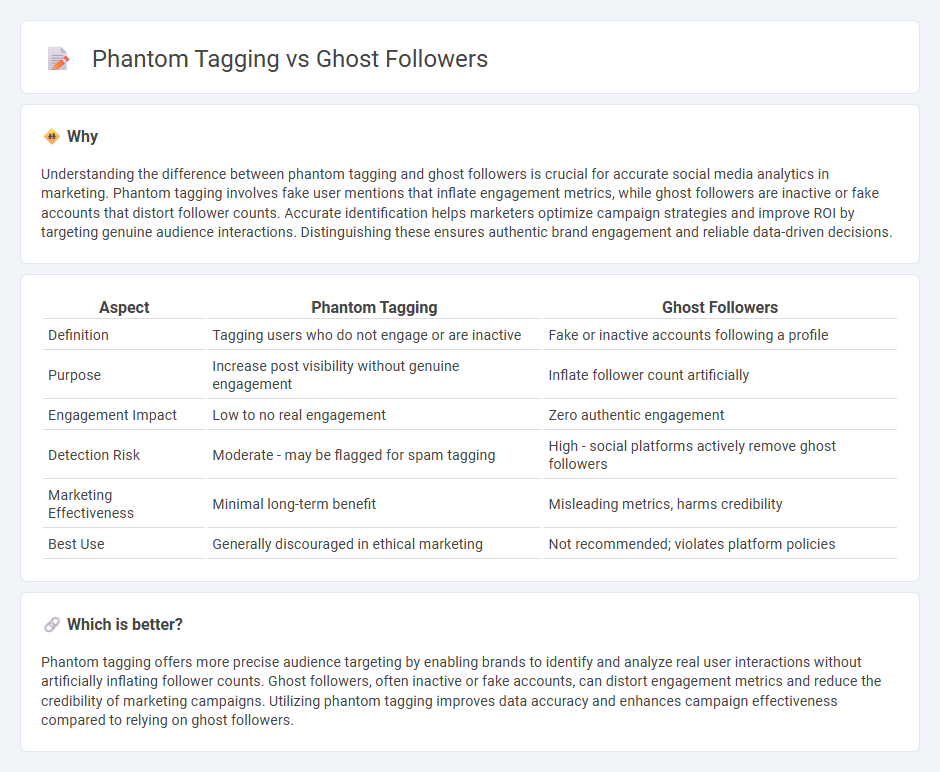 Phantom Tagging vs Ghost Followers in Marketing