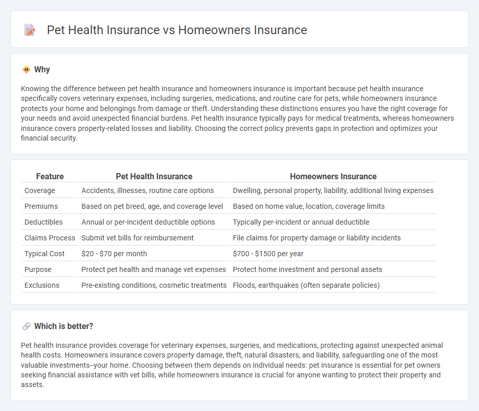 Pet Health Insurance vs Homeowners Insurance in Insurance