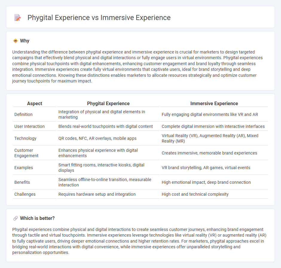 Phygital Experience vs Immersive Experience in Marketing