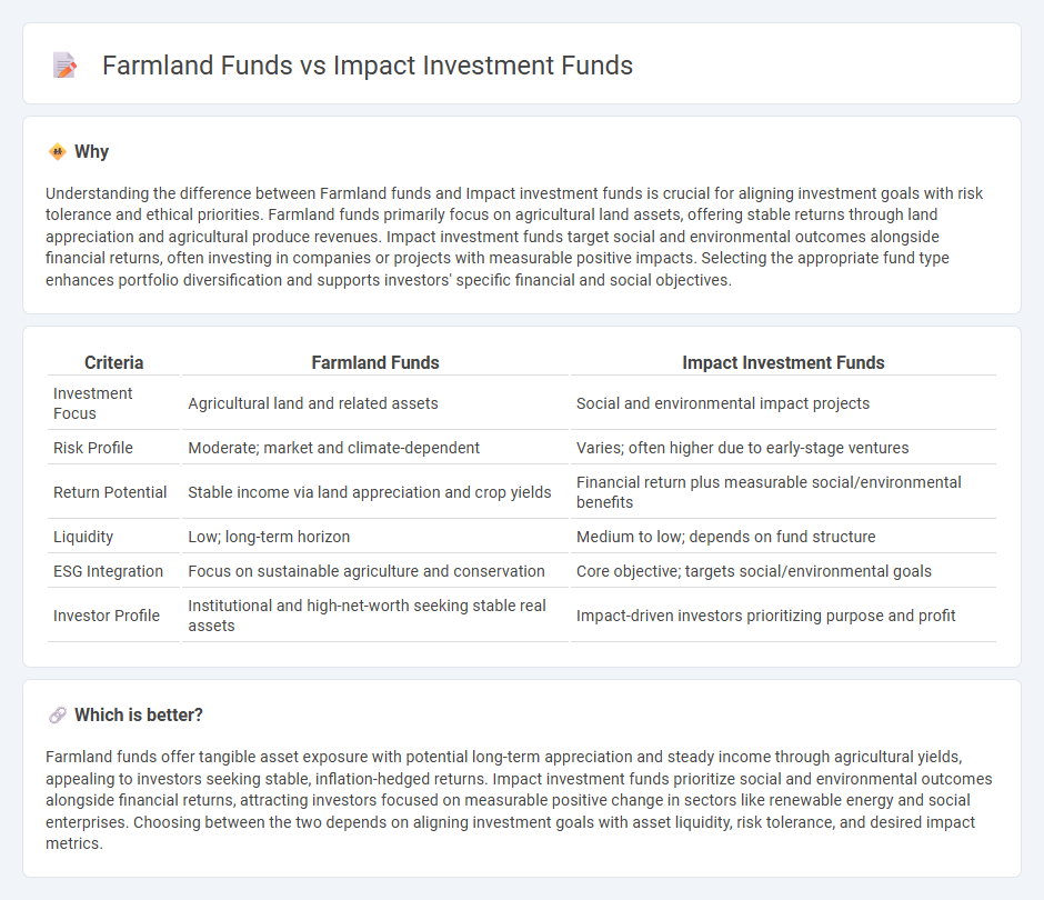 Farmland Funds vs Impact Investment Funds in Investment