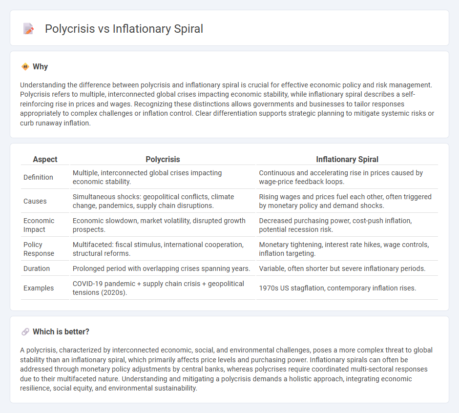 Polycrisis vs Inflationary Spiral in Economy