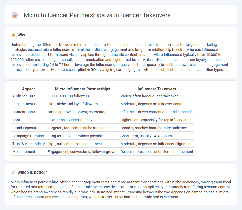 Micro Influencer Partnerships vs Influencer Takeovers in Marketing