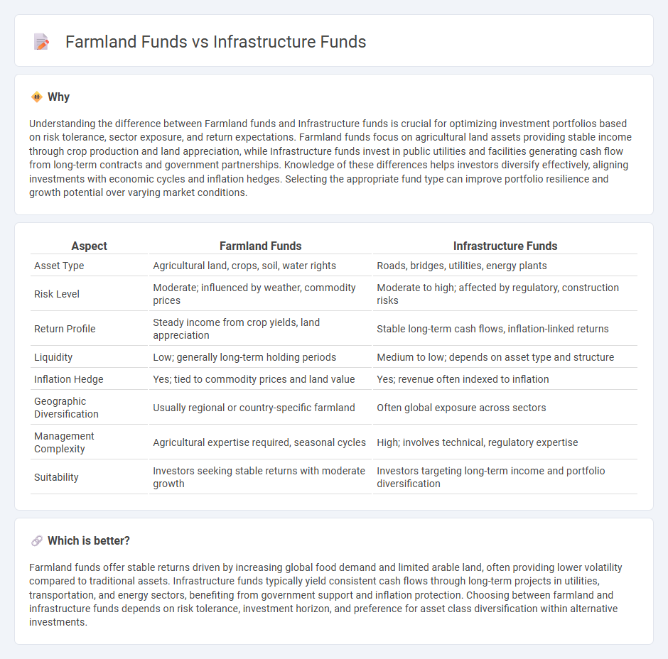 Farmland Funds vs Infrastructure Funds in Investment