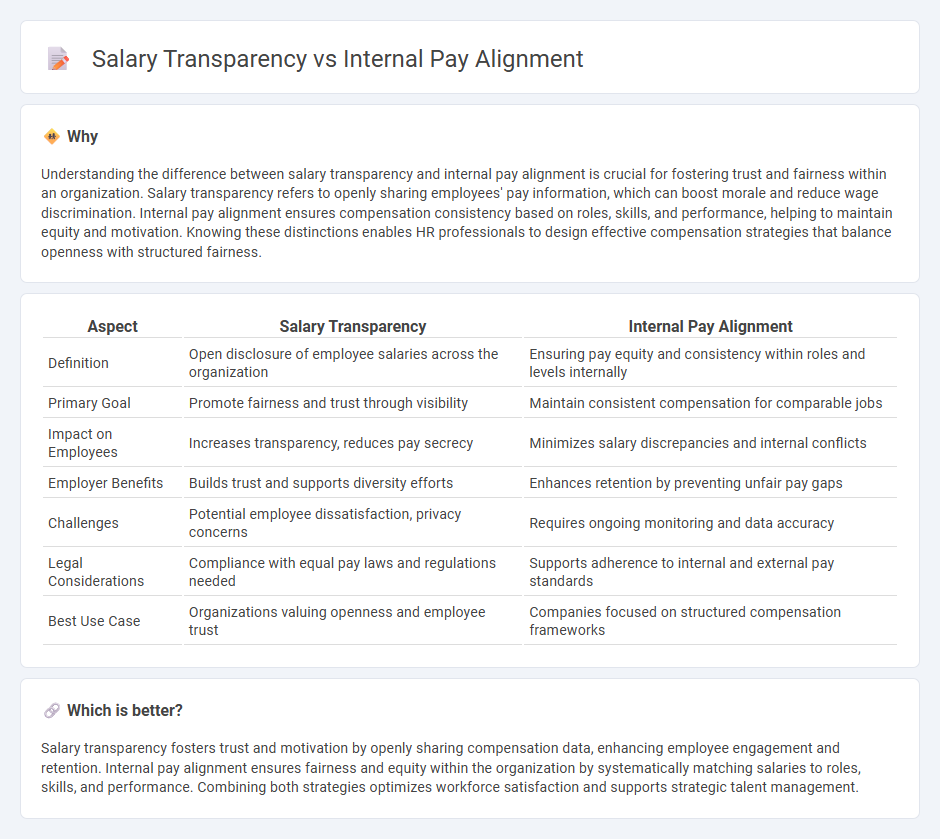 Salary Transparency vs Internal Pay Alignment in Human Resources