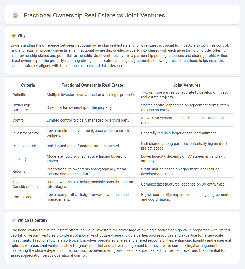 Fractional Ownership Real Estate vs Joint Ventures in Investment
