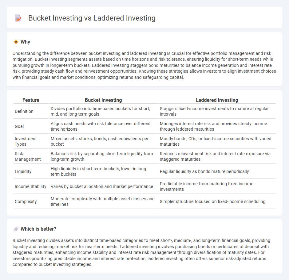 Bucket Investing vs Laddered Investing in Finance