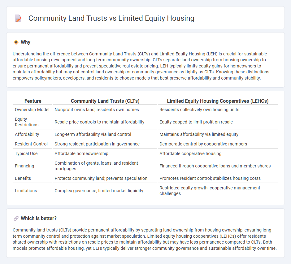 Community Land Trusts vs Limited Equity Housing in Real Estate