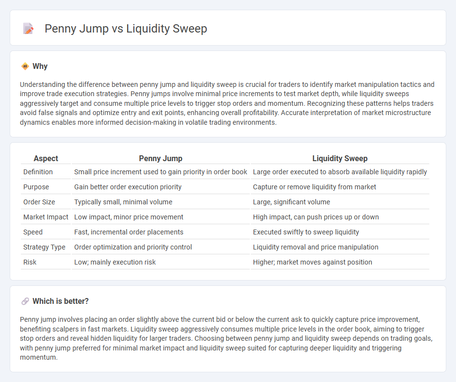 Penny Jump vs Liquidity Sweep in Trading