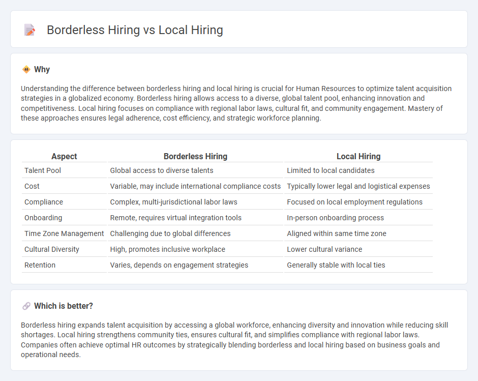 Borderless Hiring vs Local Hiring in Human Resources