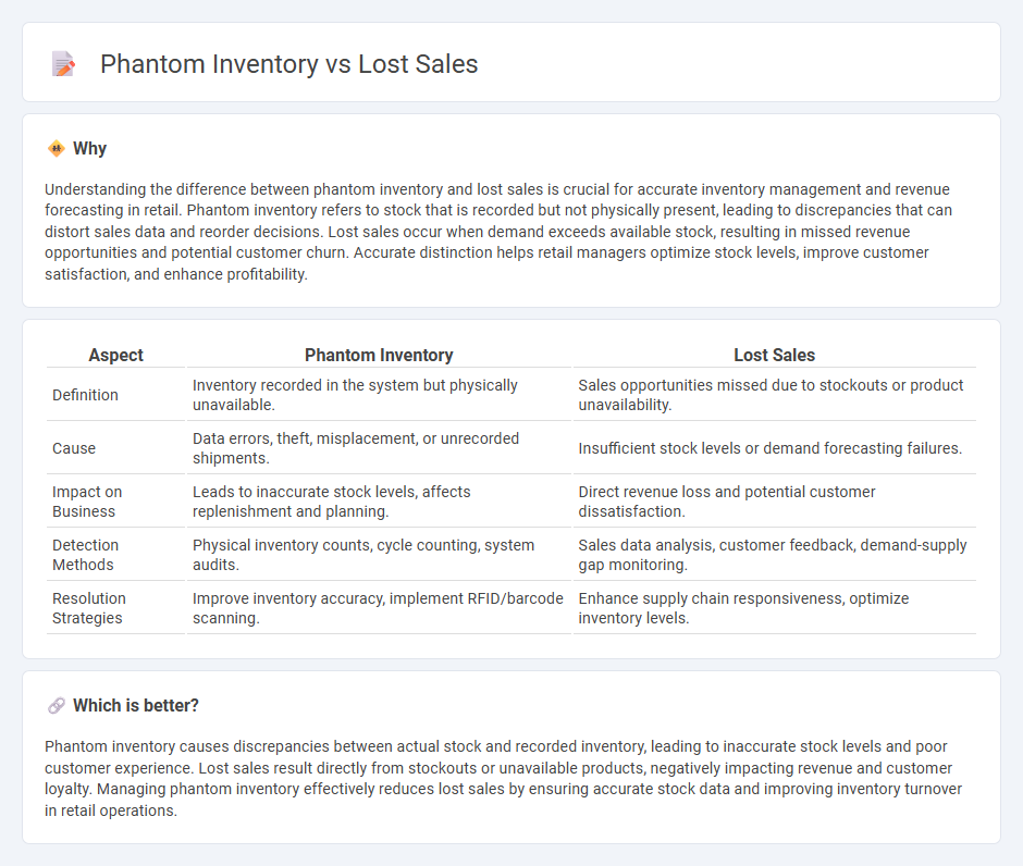 Phantom Inventory vs Lost Sales in Retail