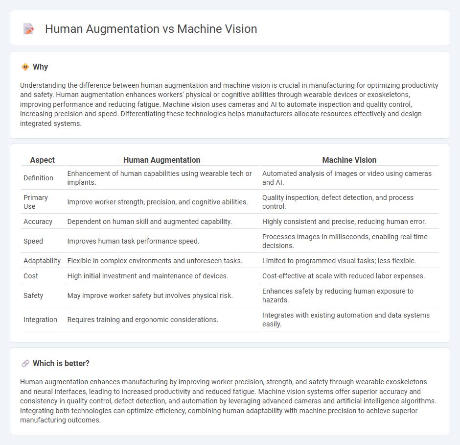 Human Augmentation vs Machine Vision in Manufacturing