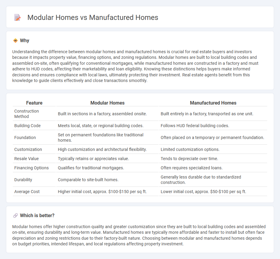 Modular Homes vs Manufactured Homes in Real Estate