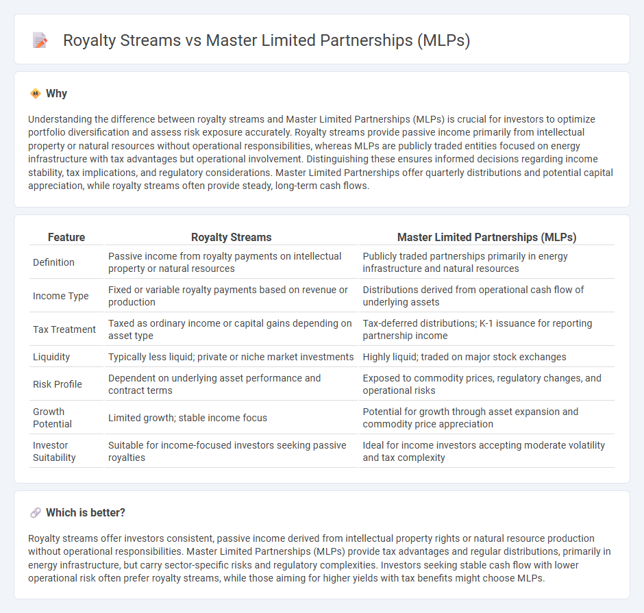 Royalty Streams vs Master Limited Partnerships (Mlps) in Investment