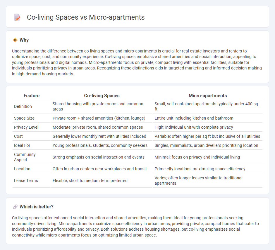 Co-Living Spaces vs Micro-Apartments in Real Estate