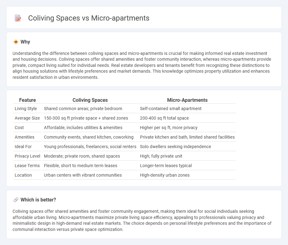 Coliving Spaces vs Micro-Apartments in Real Estate