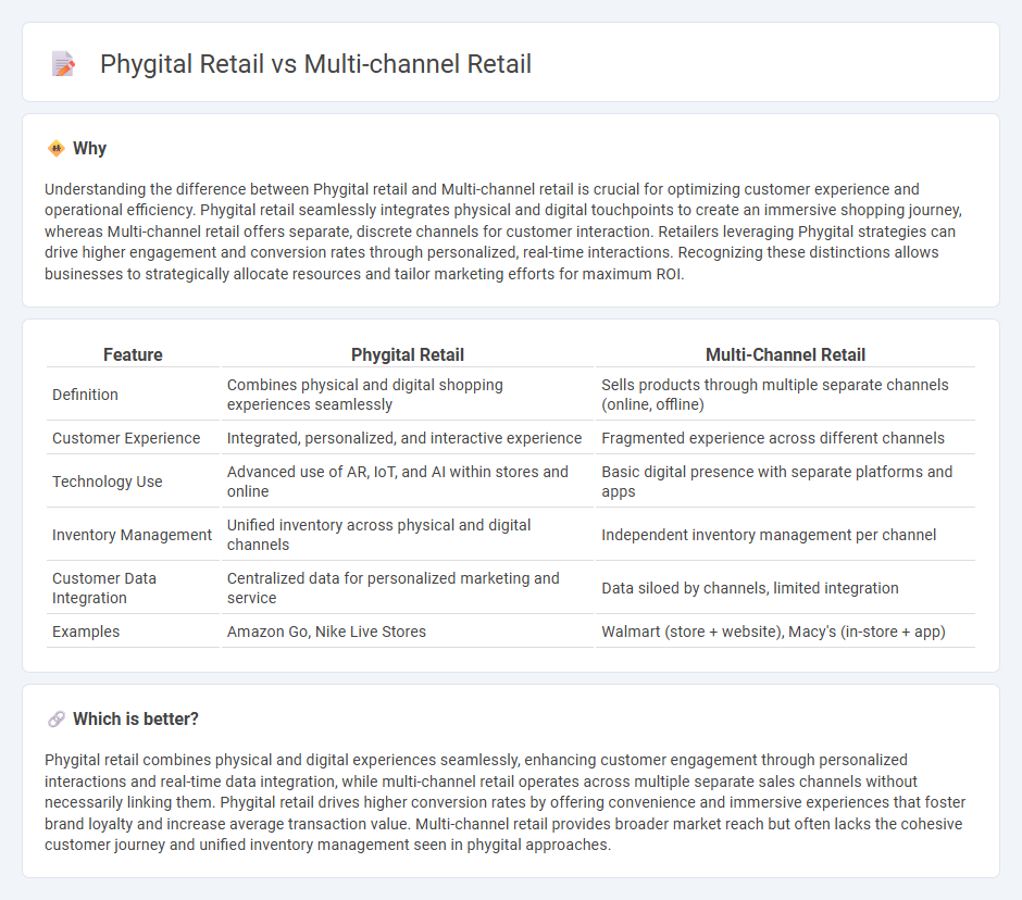 Phygital Retail vs Multi-Channel Retail in Retail