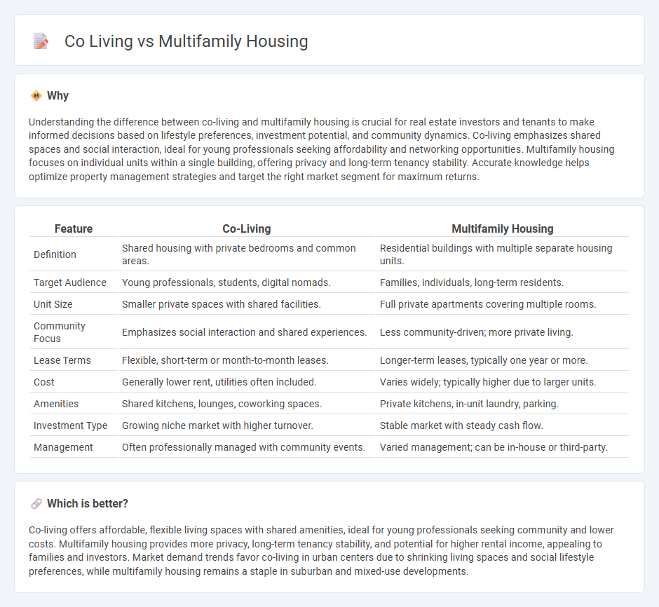 Co Living vs Multifamily Housing in Real Estate