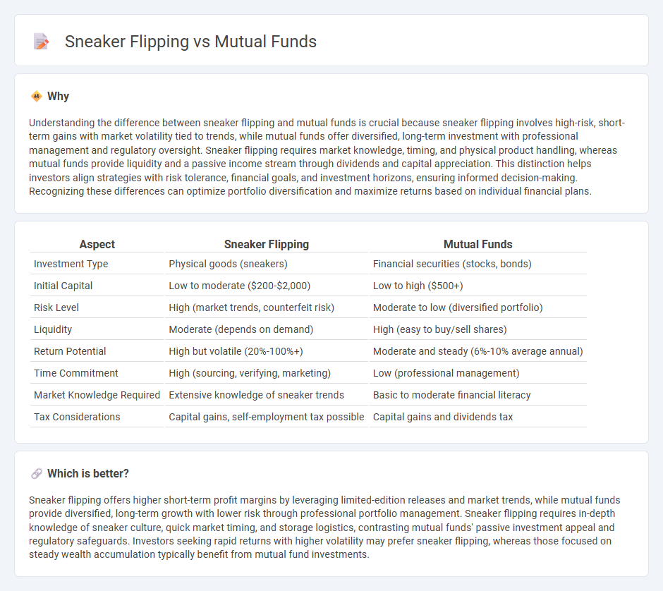 Sneaker Flipping vs Mutual Funds in Investment